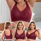 Plus Size Comfortable Front Breathable Bras