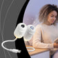 2-in-1 Galaxy Projector with Starry Sky Design and Night Light
