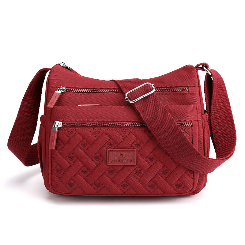 Lightweight Waterproof Nylon Messenger Bag
