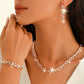 Elegant Crystal Chain Jewelry Set