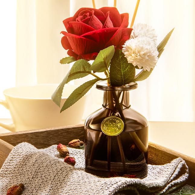 Flameless dried flower fragrance Reed Diffuser