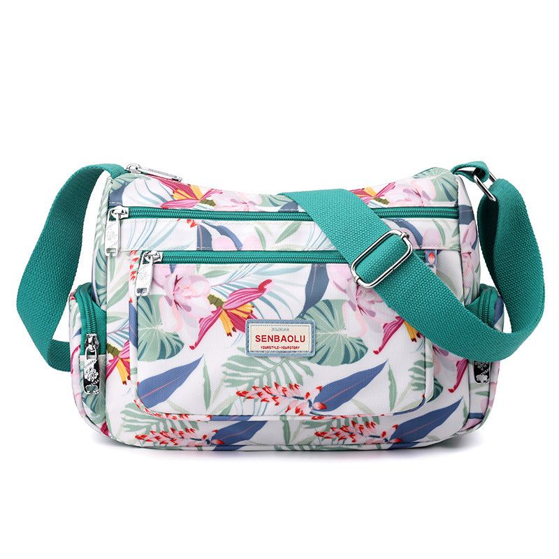 Nylon Crossbody Waterproof Lightweight Shoulder Bag