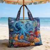 Octopus Handmade Tote Bag