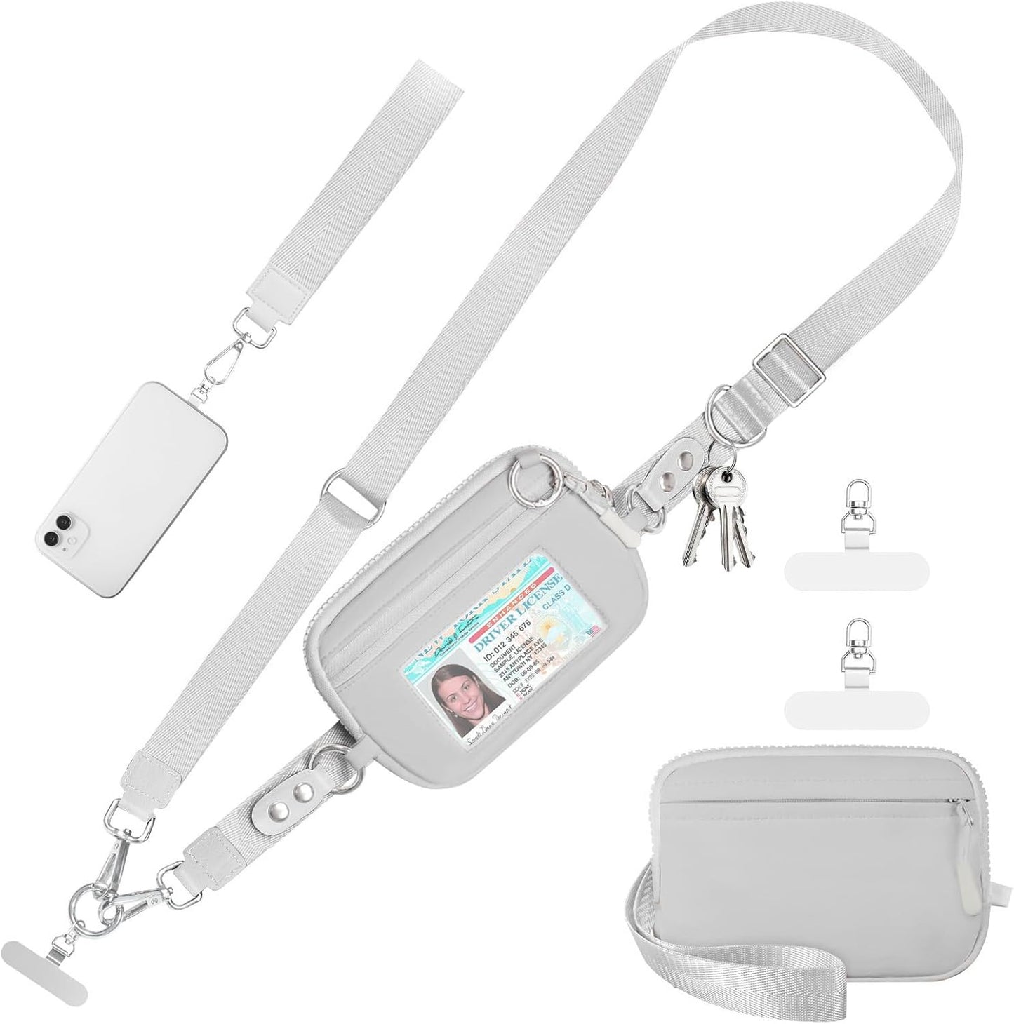 Crossbody Phone Lanyard Bag