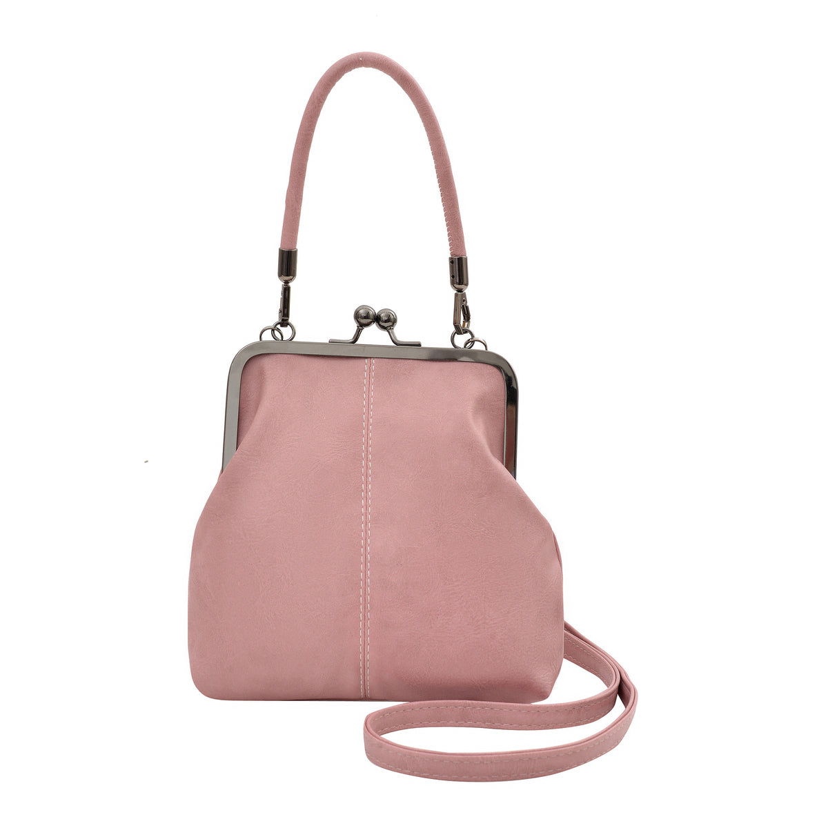Vintage Kiss-Lock Crossbody Bag