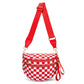 Plus Size Checkered Nylon Crossbody Bum Bag