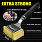Bristle Free Grill Brush Replaceable Head for Outdoor Grill Cleaning