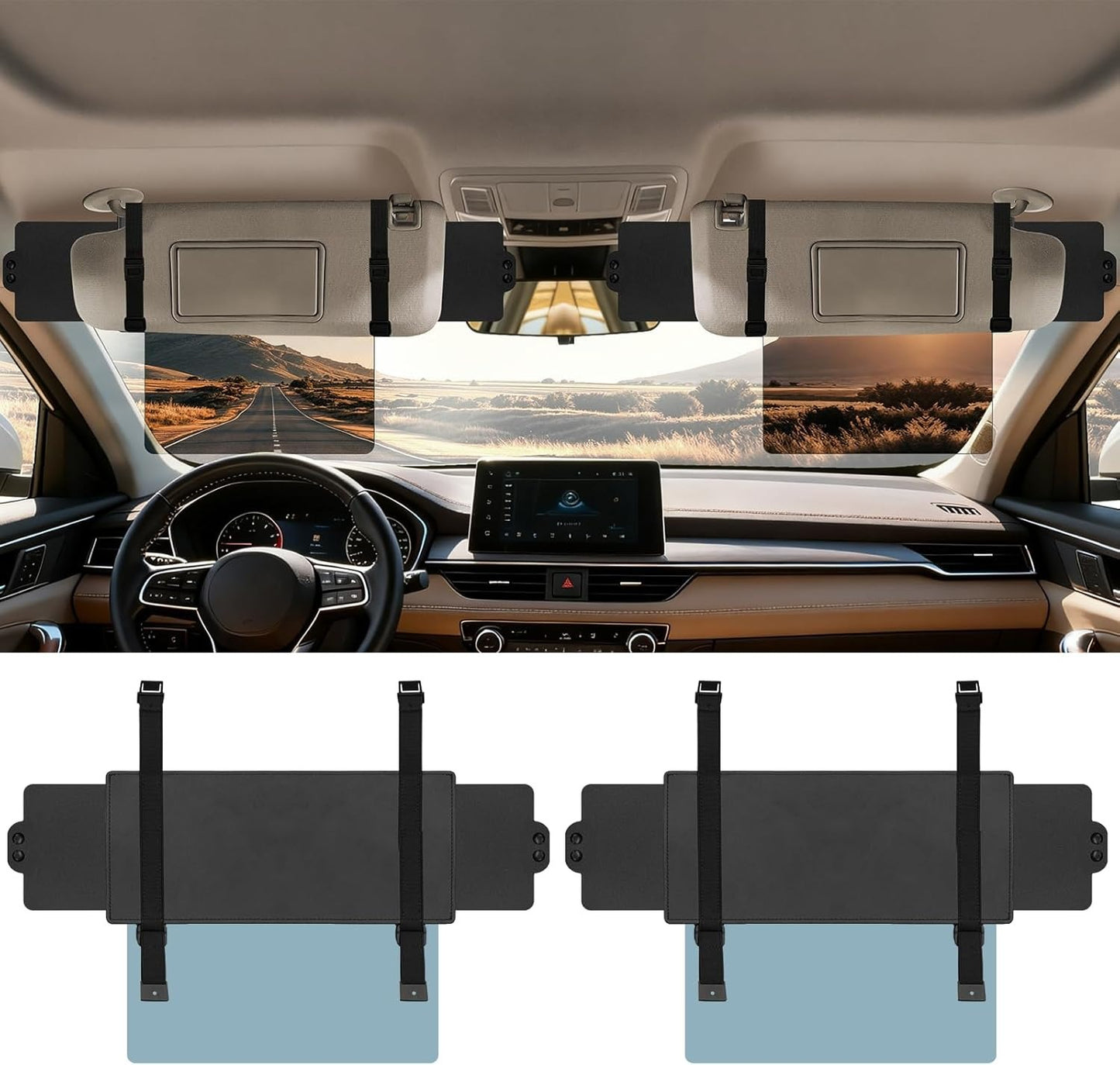 Veharvim Sun Visor Extender for Car