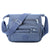 Nylon Lightweight Single Shoulder Bag with Multiple Pockets