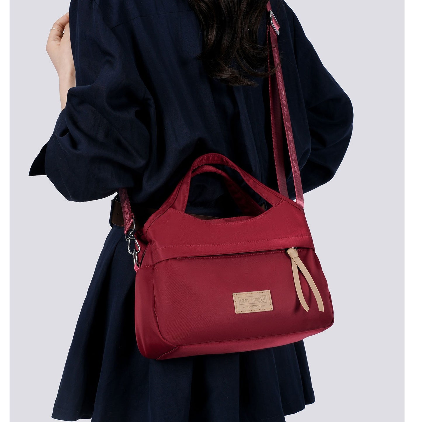 Lightweight Large Capacity Multi-layer Crossbody Bag