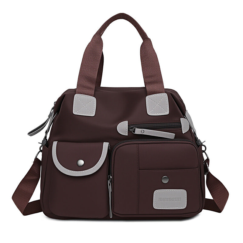 Large Capacity Waterproof Multi-Pocket Tote Bag