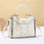 3 PCS Women's Elegant Embroidered Pattern Tote Bag