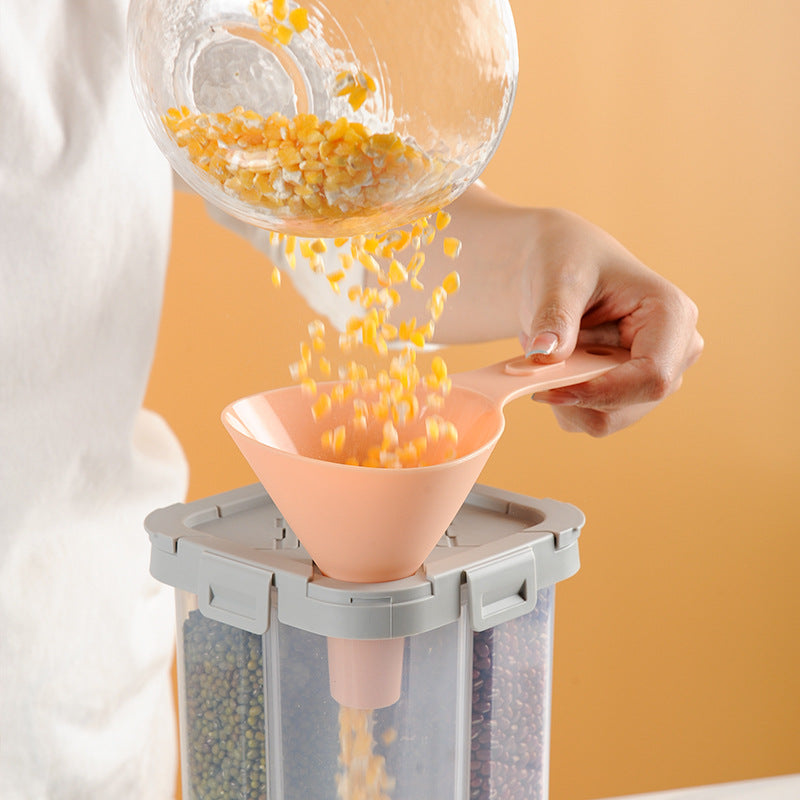 6-in-1 Plastic Kitchen Funnel Set