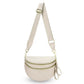 Plus Size Checkered Nylon Crossbody Bum Bag