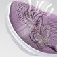 Women's Butterfly Embroidered Loafers