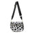 Plus Size Checkered Nylon Crossbody Bum Bag