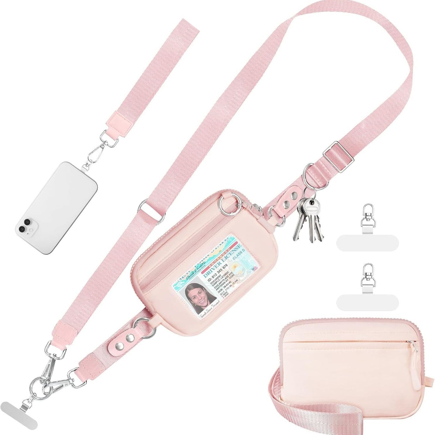 Crossbody Phone Lanyard Bag
