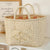 Large Capacity Floral Interior Storage Basket