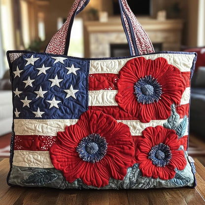 Freedom Blossom Handmade Tote Bag