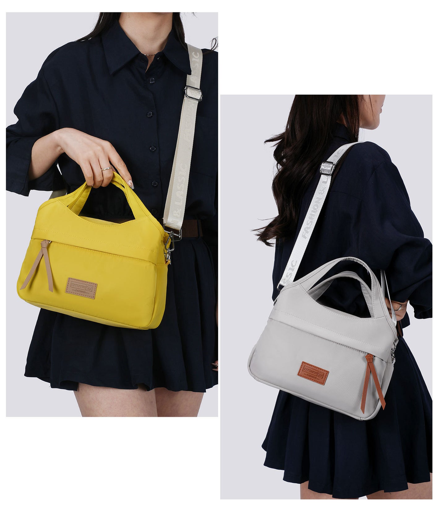 Lightweight Large Capacity Multi-layer Crossbody Bag