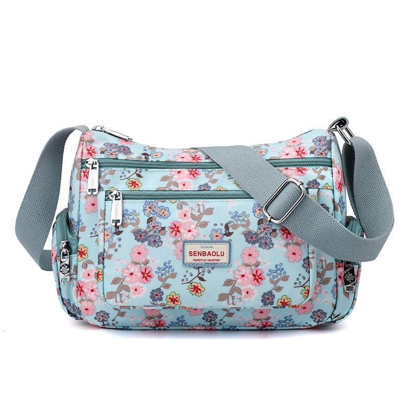 Nylon Crossbody Waterproof Lightweight Shoulder Bag