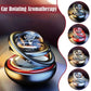 Car Double Suspended Crystal Ball Aromatherapy Perfume
