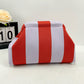 Women‘s Striped Diamond Dot Cloud Handbag
