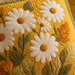 Golden Daisy Garden Quilted Bedding Set