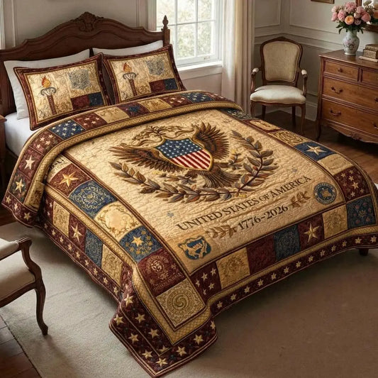 Heritage Patch Quilted Bedding Set