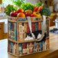 Quiet Pages Quilted Shopping Bag