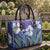 Iris Quilted Leather Strap Bible Handbag