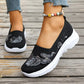 Women's Butterfly Embroidered Loafers