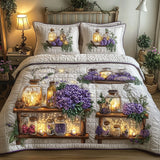 Twilight Garden Quilted Bedding Set