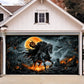 Legend Of The Headless Rider Halloween Garage Door Banner Decoration
