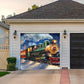 Magical Holiday Express Santa’s Train Garage Door Banner Decoration