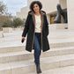 Winter Plush-Lined Cozy Hooded Coat