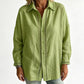 Women's Casual Spliced Long Sleeve Blouse