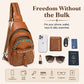 2-Way Wear Sling Boho Western Print Convertible Backpack