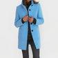 Women's Button-Front Stand Collar Fall Coat
