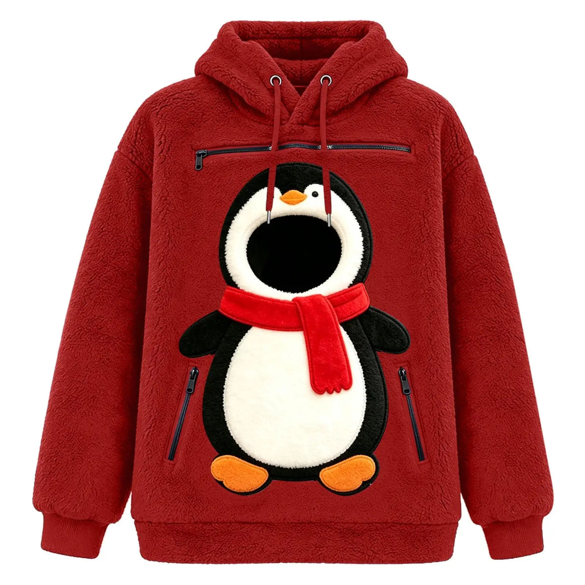 Christmas Pet Carrier Hoodie
