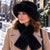 Winter Plush Thickened Scarf and Hat Warm Set