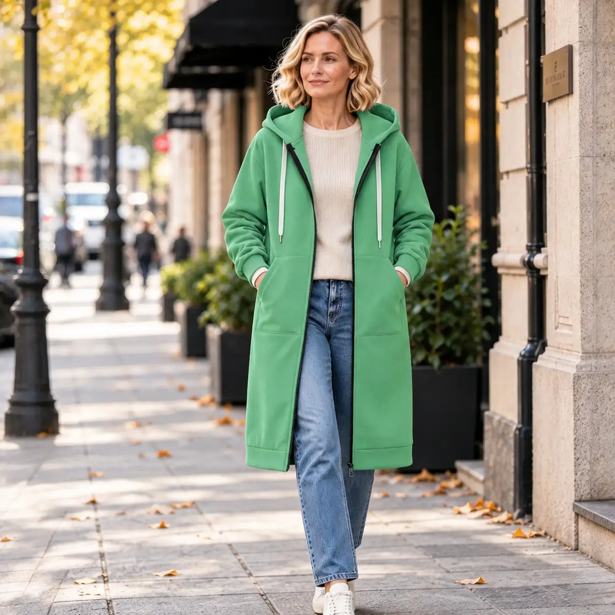 Women's Zip-Up Fleece Hoodies