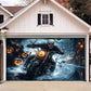 Nightmare Highway Halloween Garage Door Banner Decoration