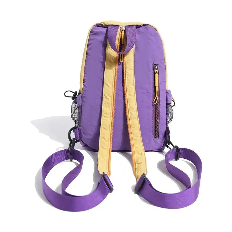 Unisex Lightweight Color-Block Mini Backpack🎁