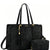 Vintage Embossed Leather Laptop Tote Set