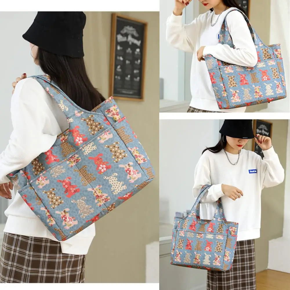 Multifunctional Waterproof Shoulder Tote Handbag