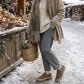 Women's Warm Slip-On Winter Snow Shoes