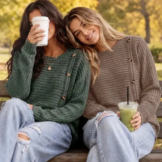 Women’s Fall Sweater Tunic Top Long Sleeve Cozy Casual Shirt