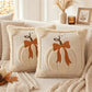 2-Pack 3D Jacquard Pumpkin Pillow Covers