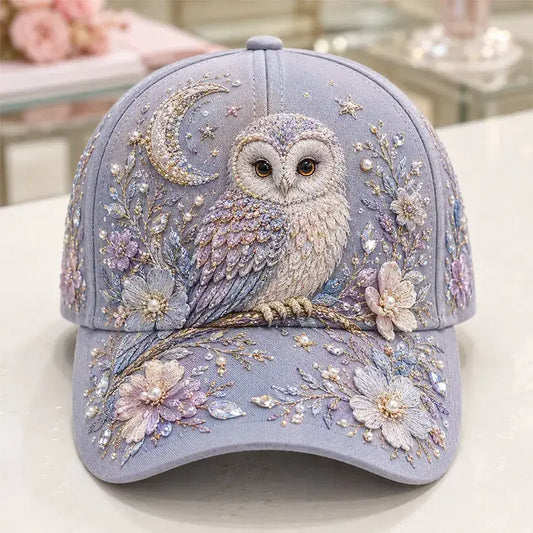 Owl 3D-printed Creature Pattern Cap